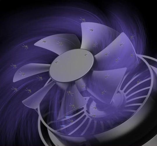 MOSQUITO TRAP - USB POWERED LED MOSQUITO KILLER LAMP [QUIET + NON-TOXIC]