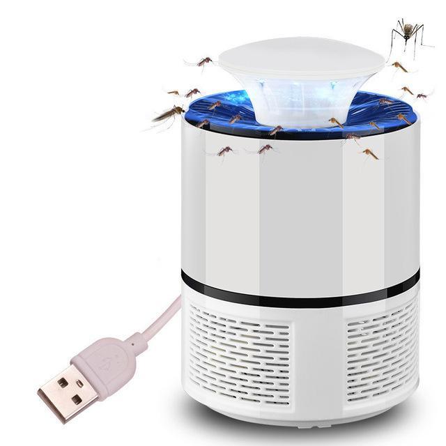 MOSQUITO TRAP - USB POWERED LED MOSQUITO KILLER LAMP [QUIET + NON-TOXIC]